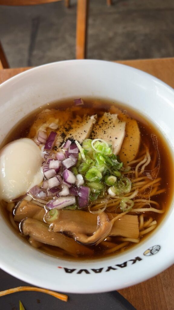 Truffle Shantan and Shoyu Ramen from Kayava in Seattle