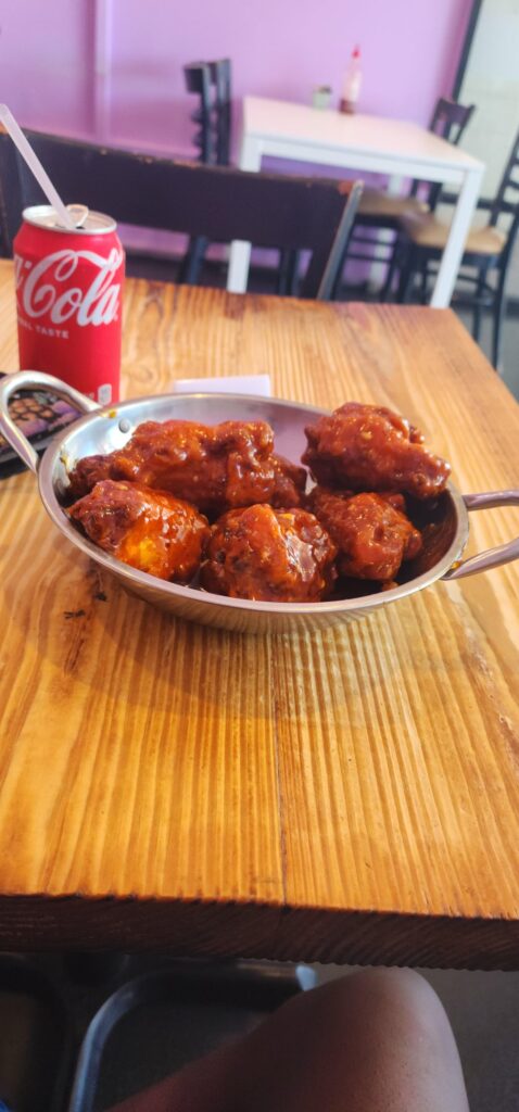 General Taos wings from Chow Wok