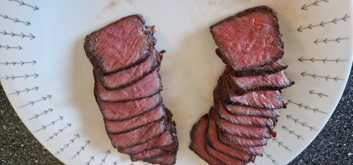 Sirloin 57C, 2.5 hours