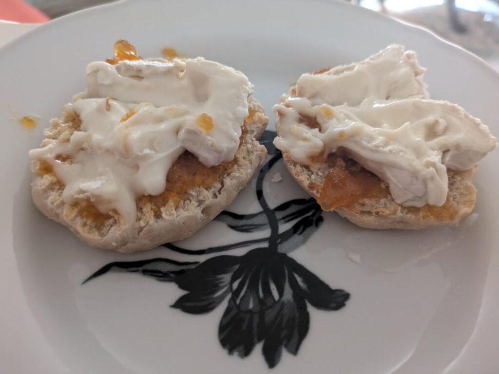 Swapping Brie for butter on my bread is my current hack