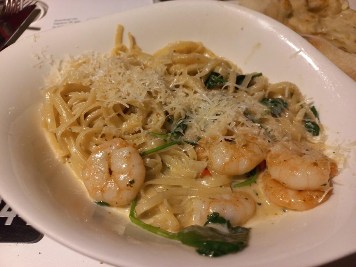 Gamberetti e Spinanci 🍝