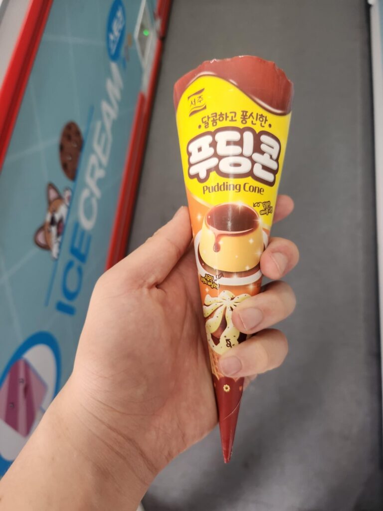 Pudding Ice cream cone🍮🍦