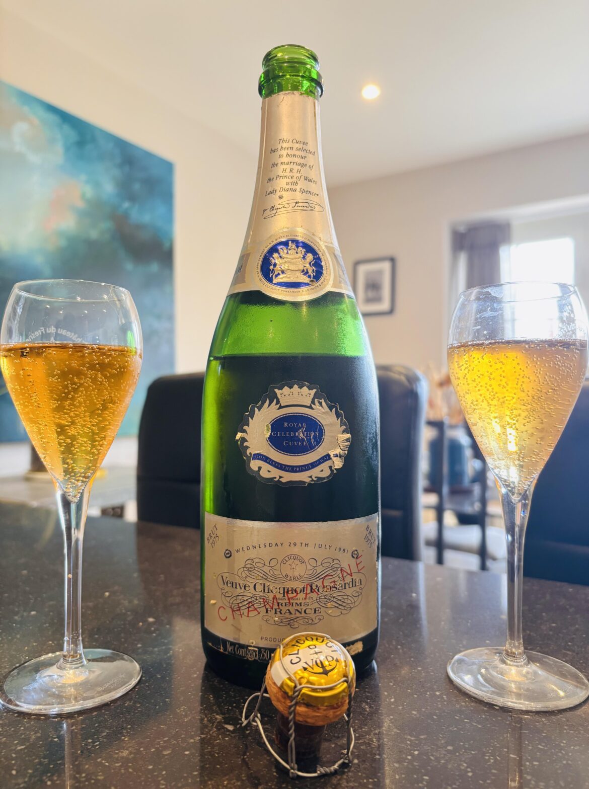 1st Year Anniversary Champagne