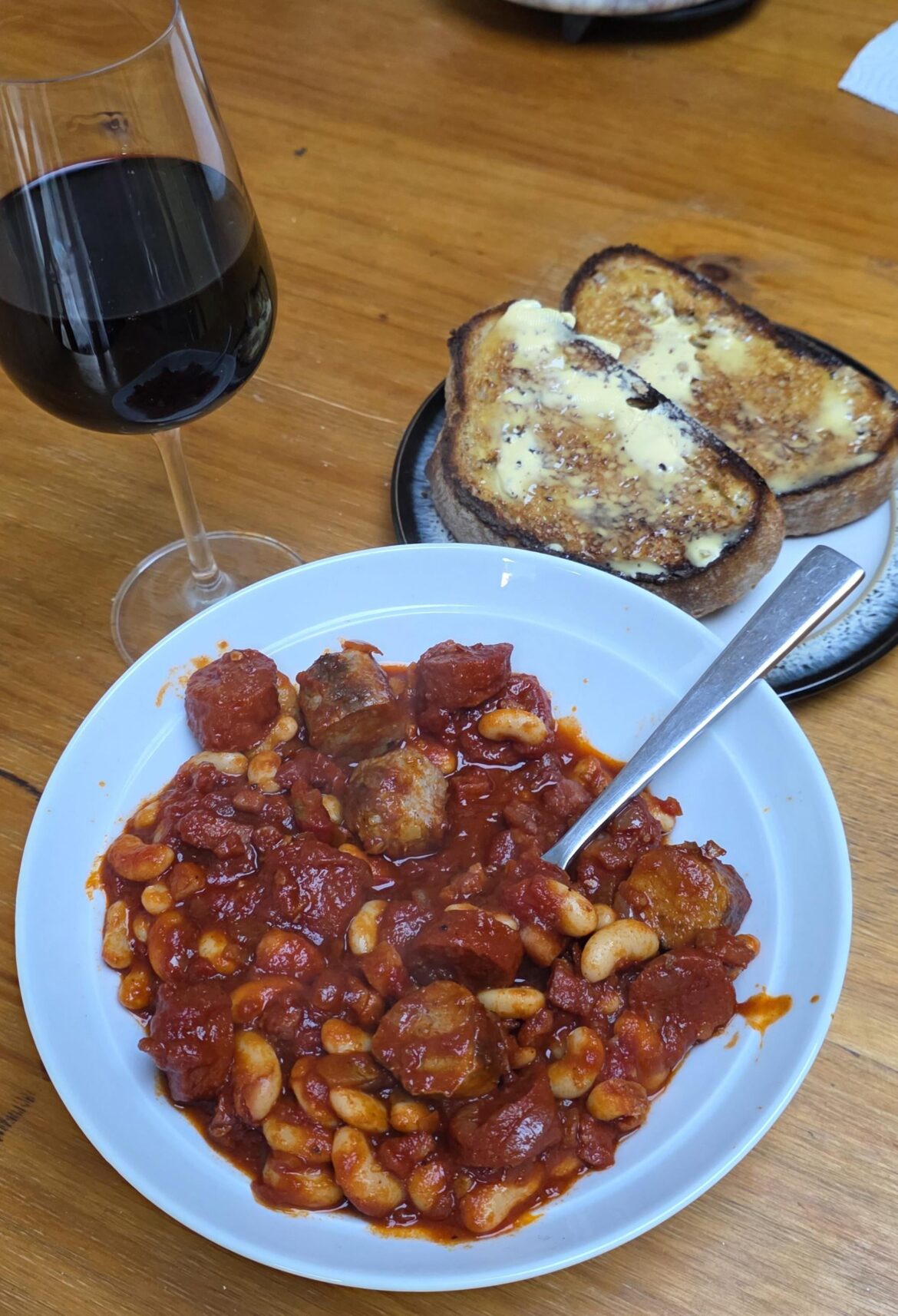 Owner of 600+ recipe books, yet when cooking for myself I nearly always choose sausage