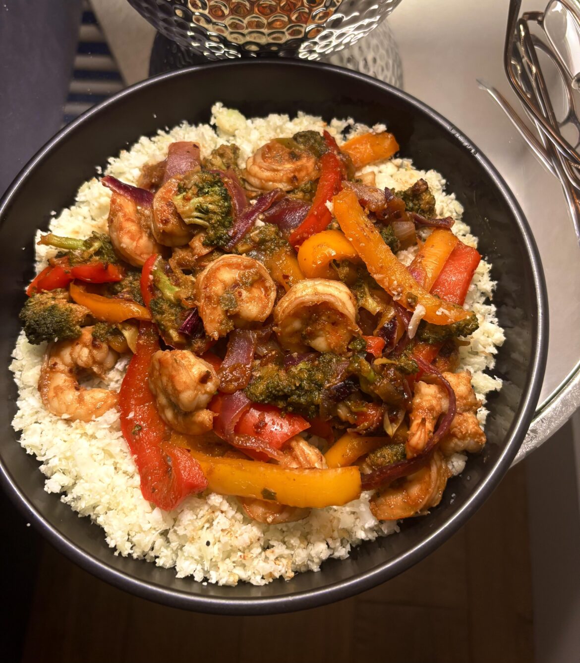 323 Calorie Orange Teriyaki Shrimp Stir-fry my 323 Calorie Orange Teriyaki Shrimp Stir-fry my