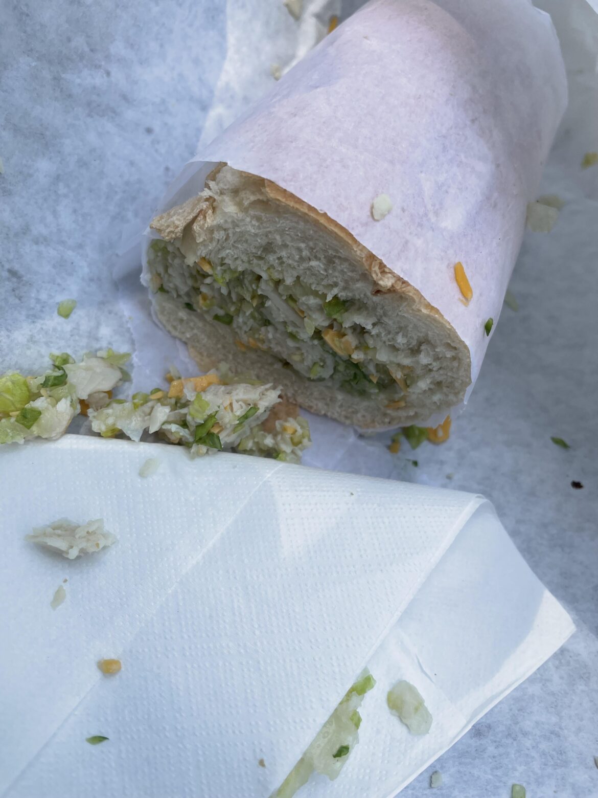 Chopped Sandwich. Brooklyn, NY