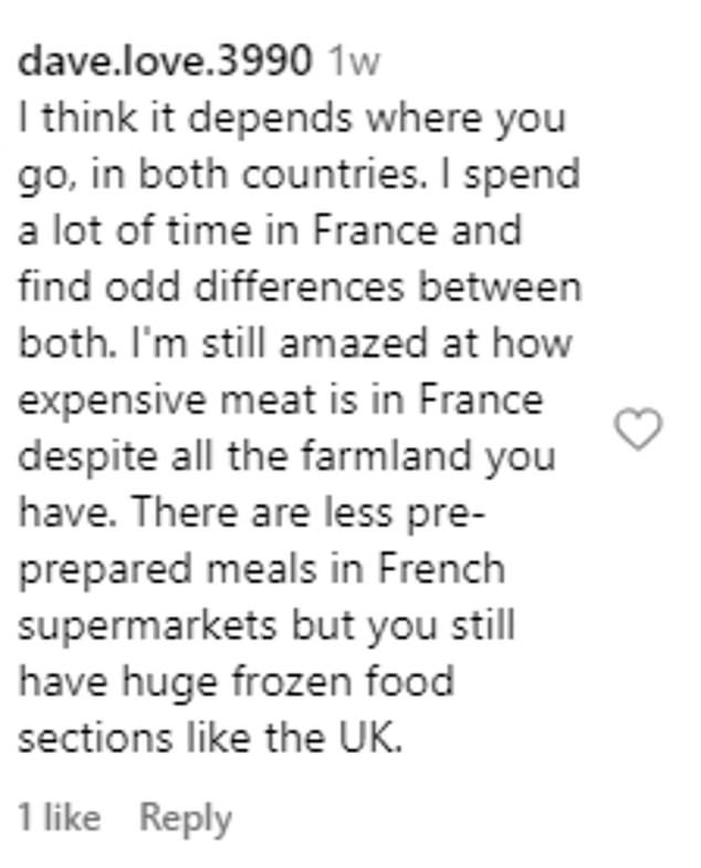 French supermarkets have a loyal following online according to these Instagram users