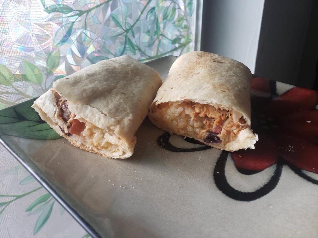 32 southwest chicken and rice burritos for 1.71 each. How did I do?