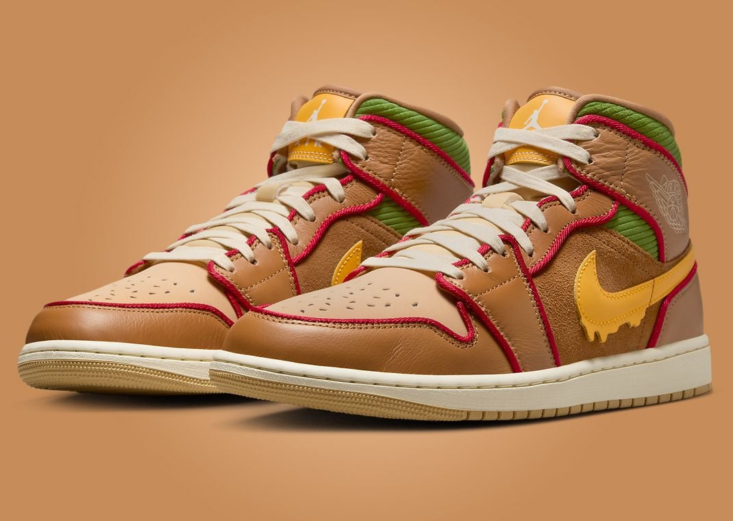 Air Jordan 1 Mid Cheeseburger