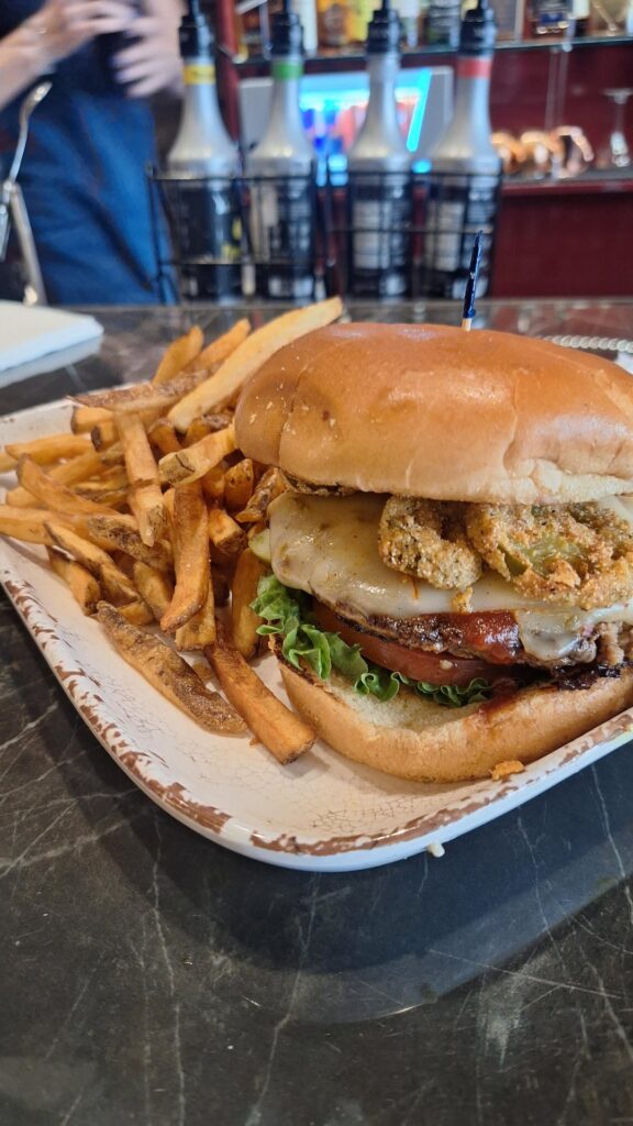 Ladies & Gentlemen, I present for your enjoyment, The Holy Smoke Burger.