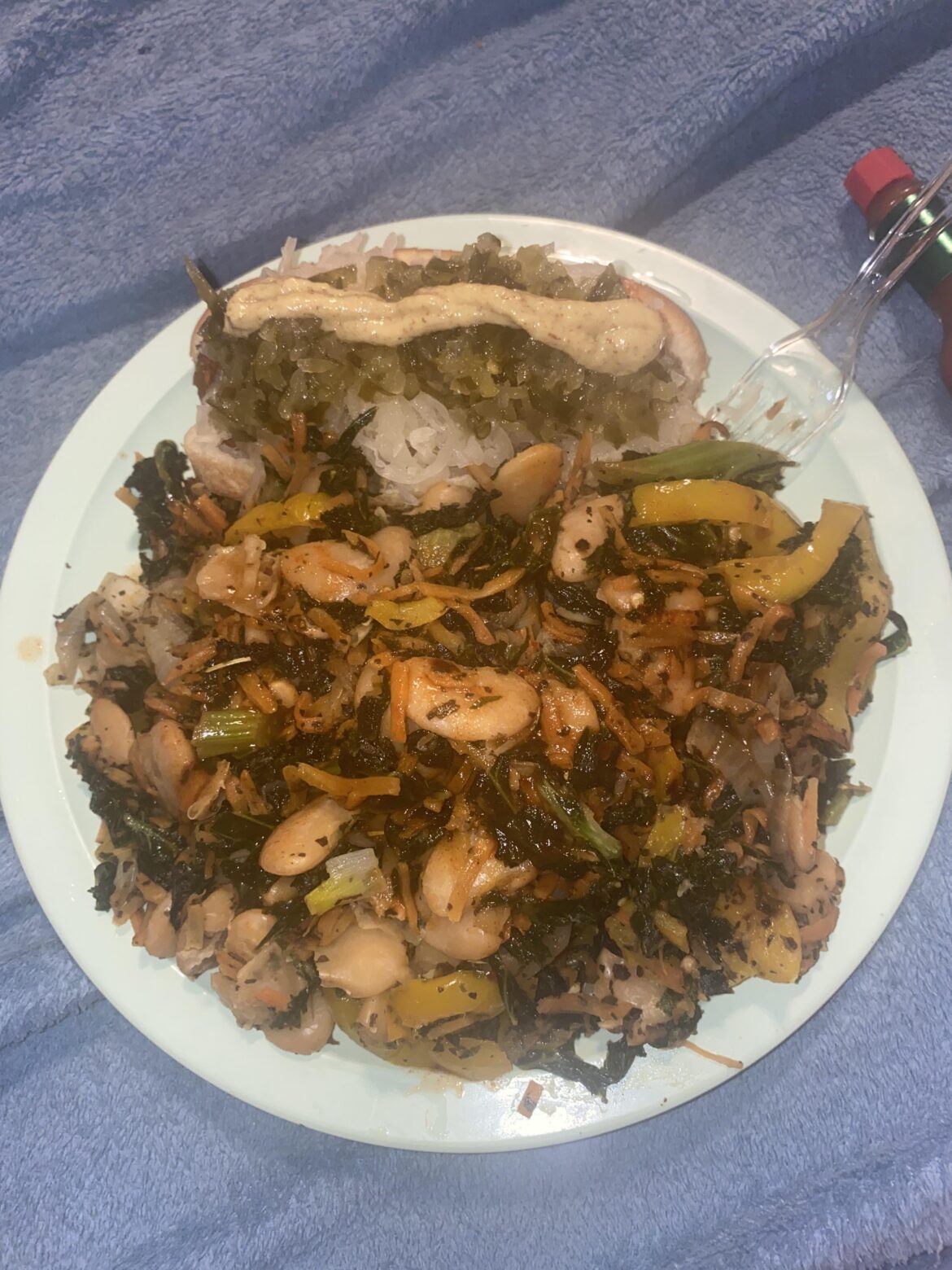 List of plants in this dish in the caption