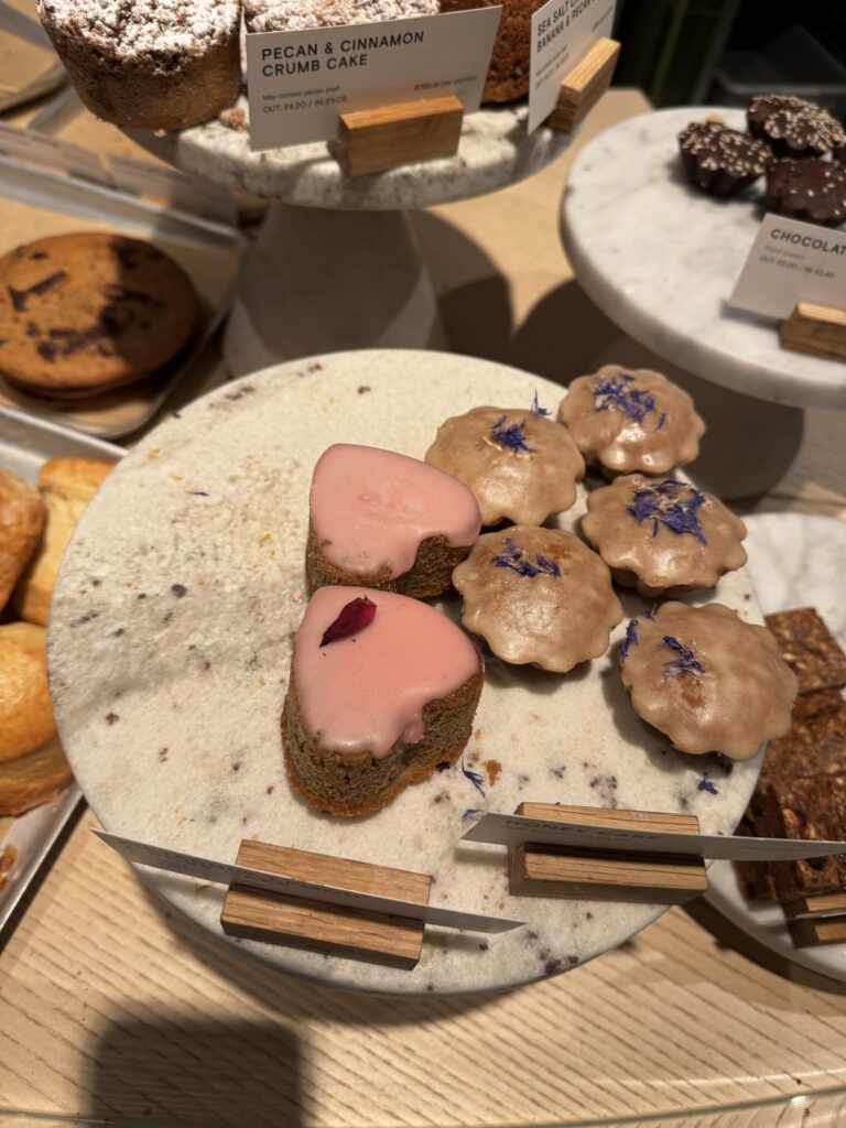 Pistachio, lemon and rose cake