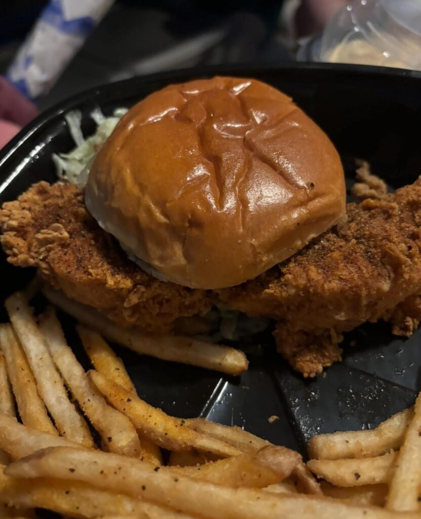 From a local place, was actually decent.