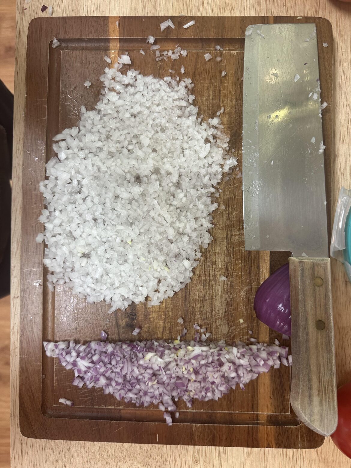 Practicing knife skills