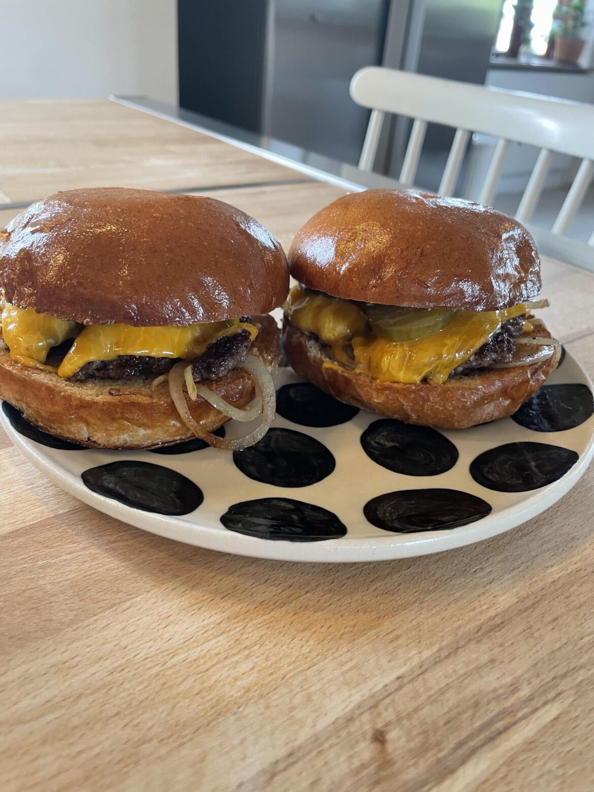First Attempt At Onion Smash Burgers 🍔