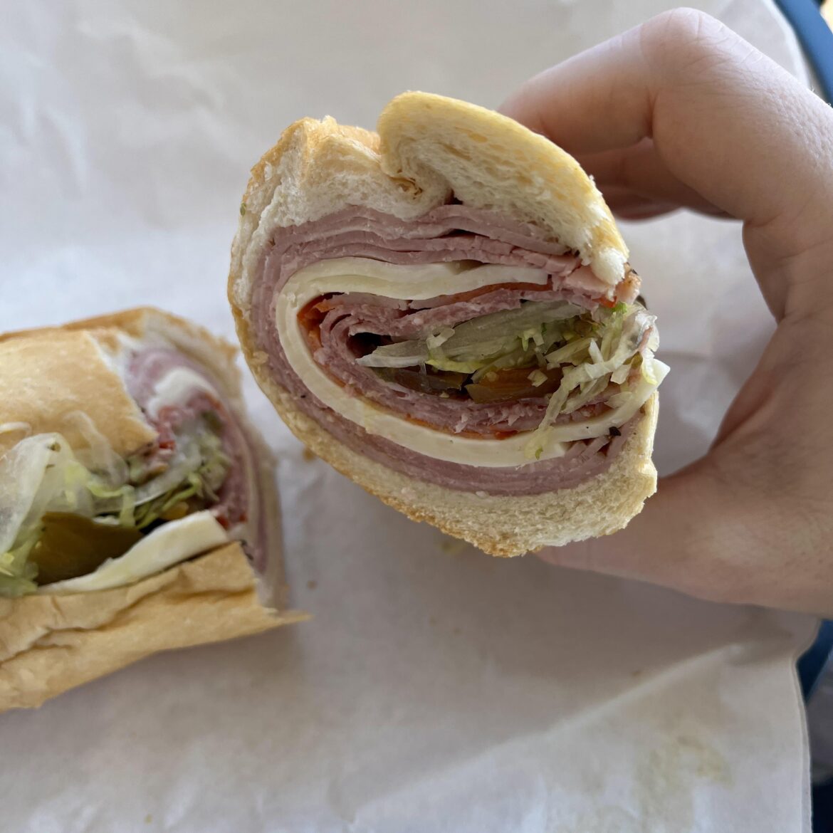 Milano sub from The Italian Store, Arlington, VA