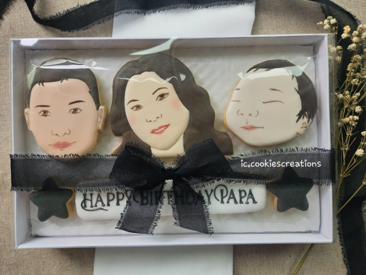 Hand Painted portraits Cookies