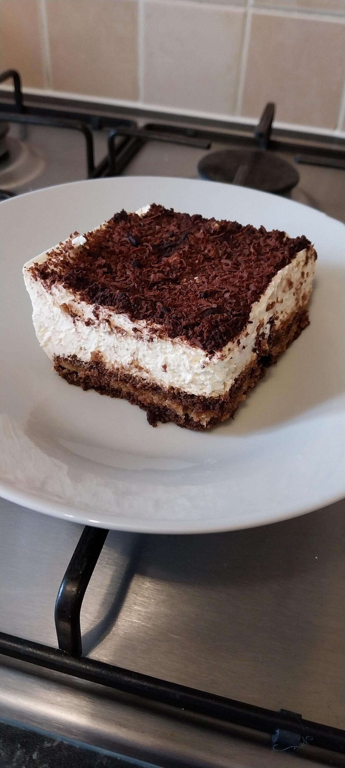 First attempt at making Tiramasu