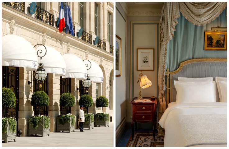 The Ritz Hotel, founded in 1898 by the Swiss hotelier César Ritz, is located right on Place Vendôme. (© Ritz Paris)
