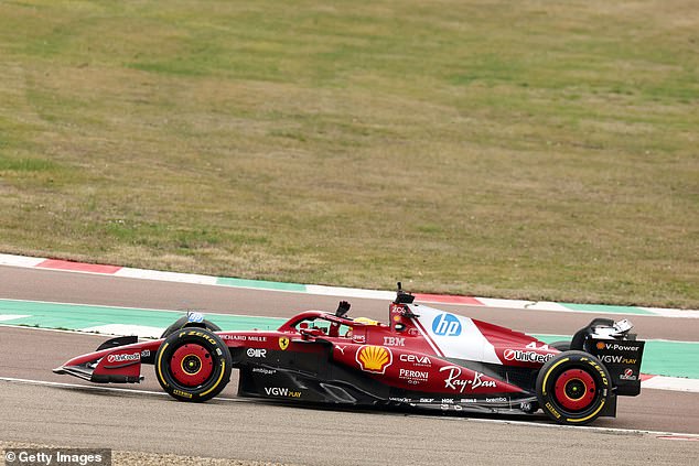 The seven-time world champion has been spending plenty of time in Italy at Ferrari's HQ