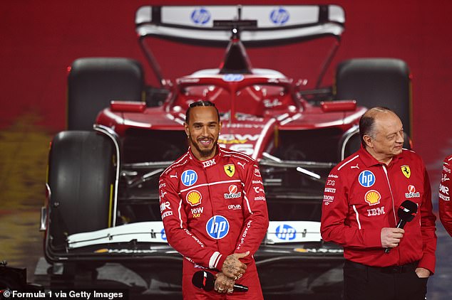 Hamilton's move to Ferrari has been celebrated widely as he searches for an eighth world title