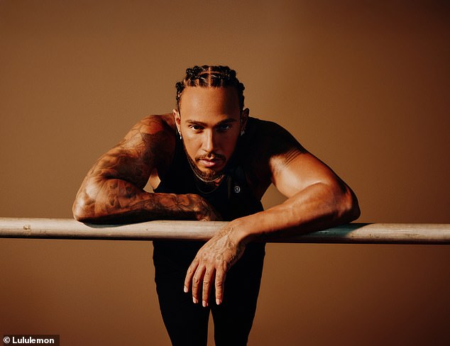 Hamilton even joked he feared not being able to fit in his car and said he must watch his diet