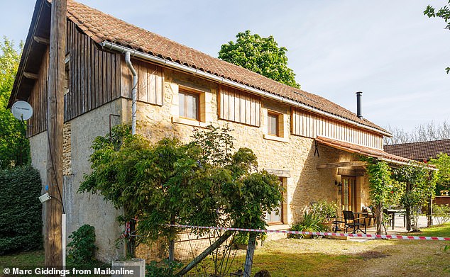 Ms Carter, 65, was found on Tuesday evening, collapsed and unconscious on the ground next to her car at her home in the rural village of Trémolat