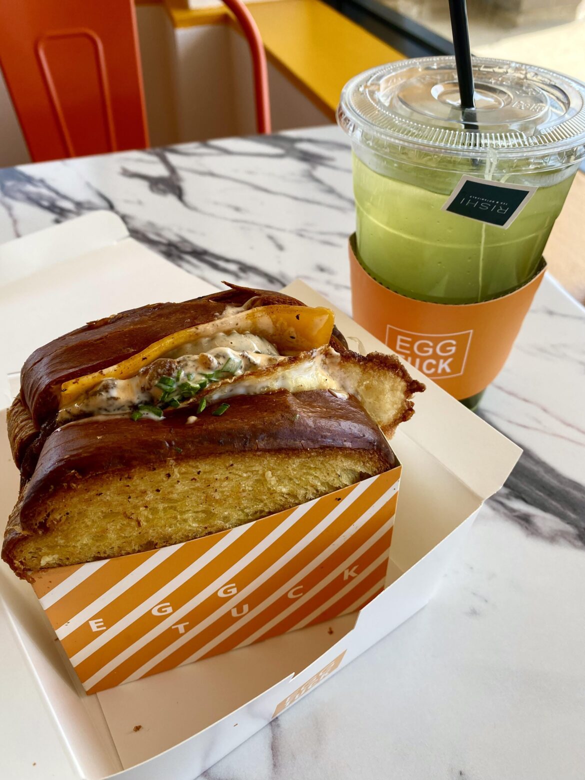 Spicy Royal West Sandwich at Egg Tuck