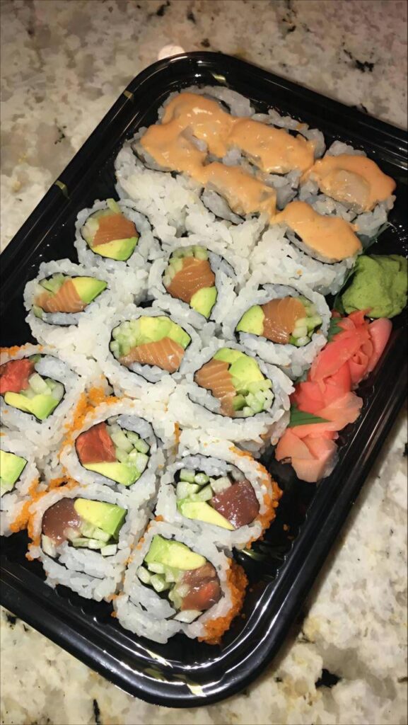 Trying a new local sushi joint!!