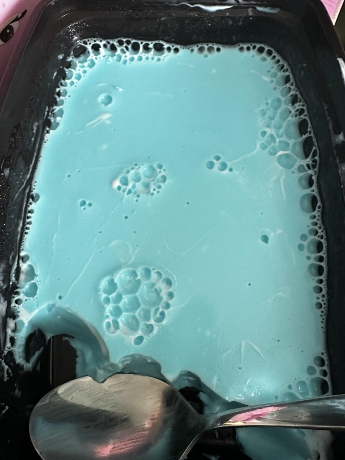 Made the protein jello. Got trypophobia instead.