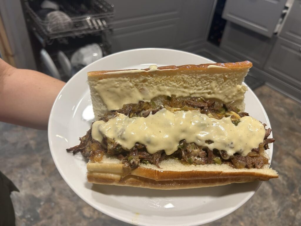 Hot Braised beef and cheese Hot Braised beef and cheese