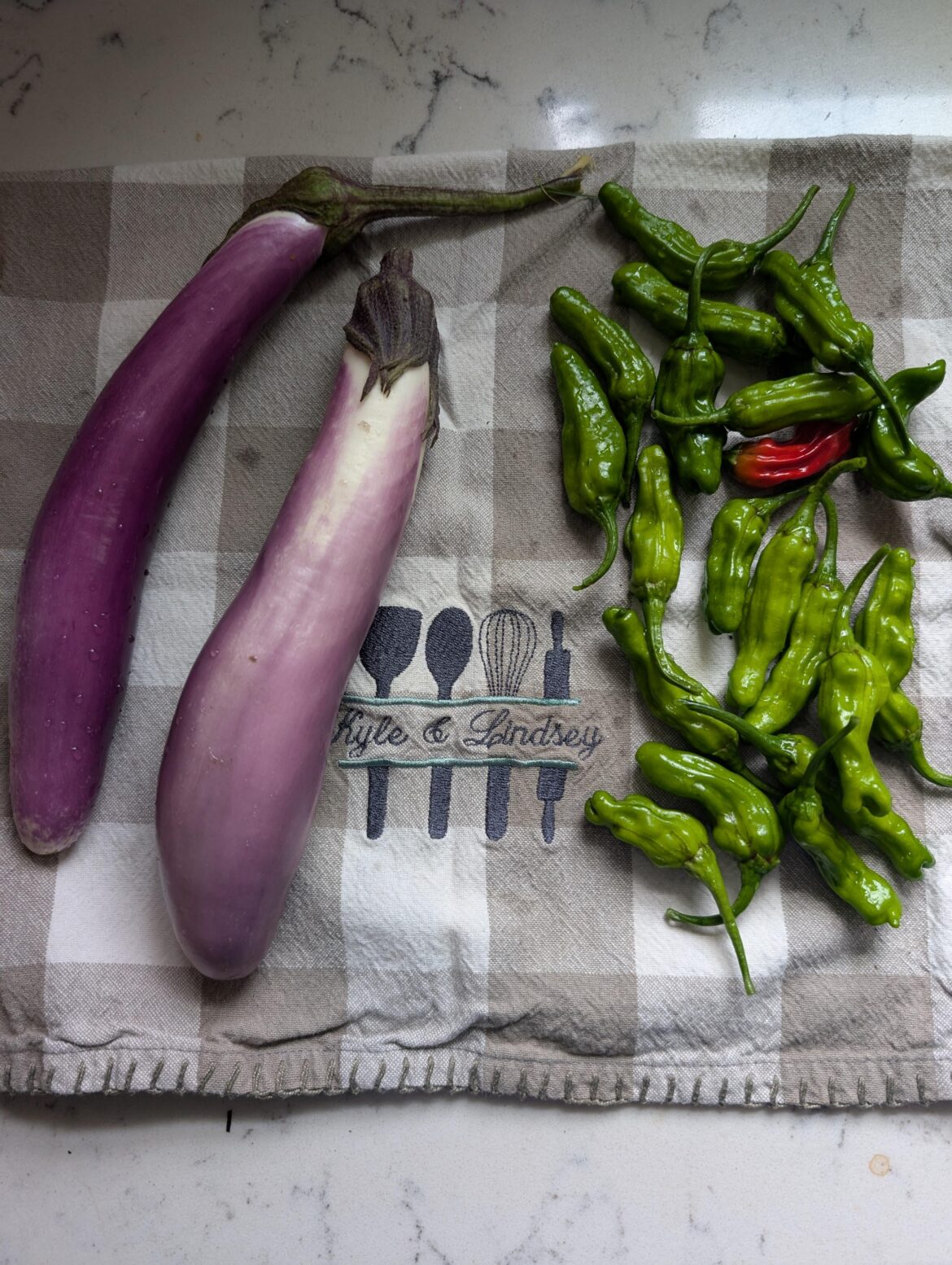 My first shishitos of the season