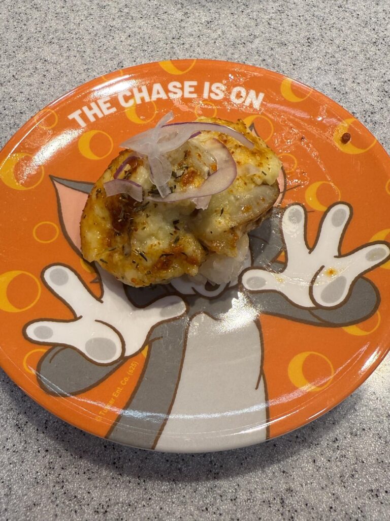 I went overboard & ate way too much!