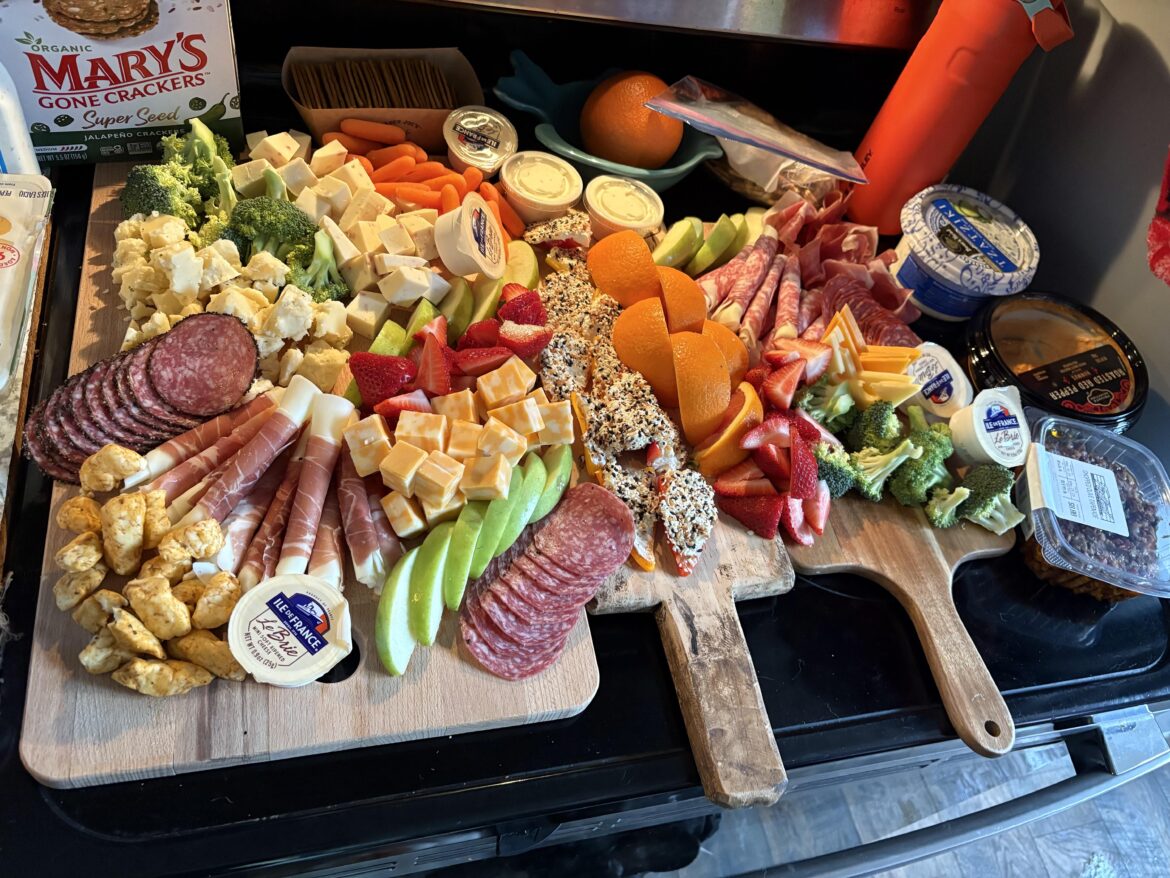 Friday night dinner board