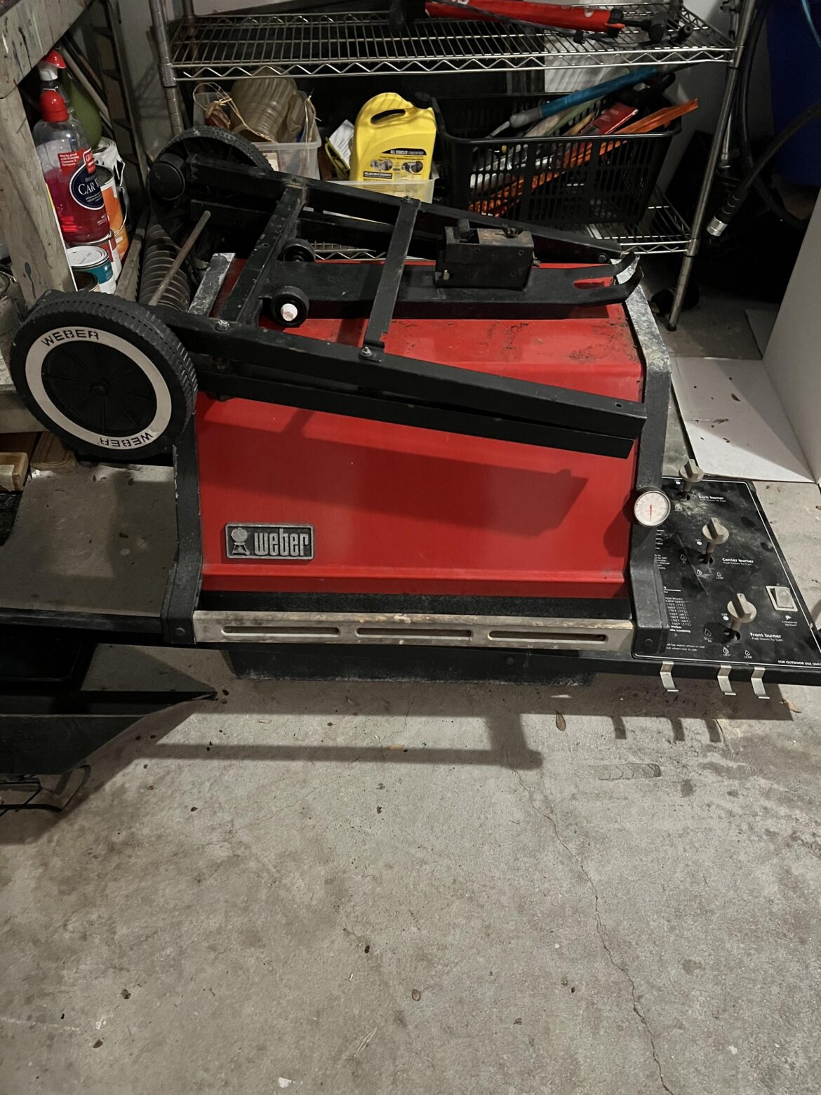 Restoring My Dad’s Old Weber