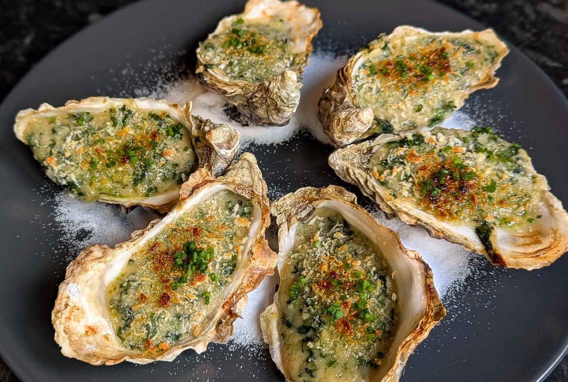 Oysters Rockefeller