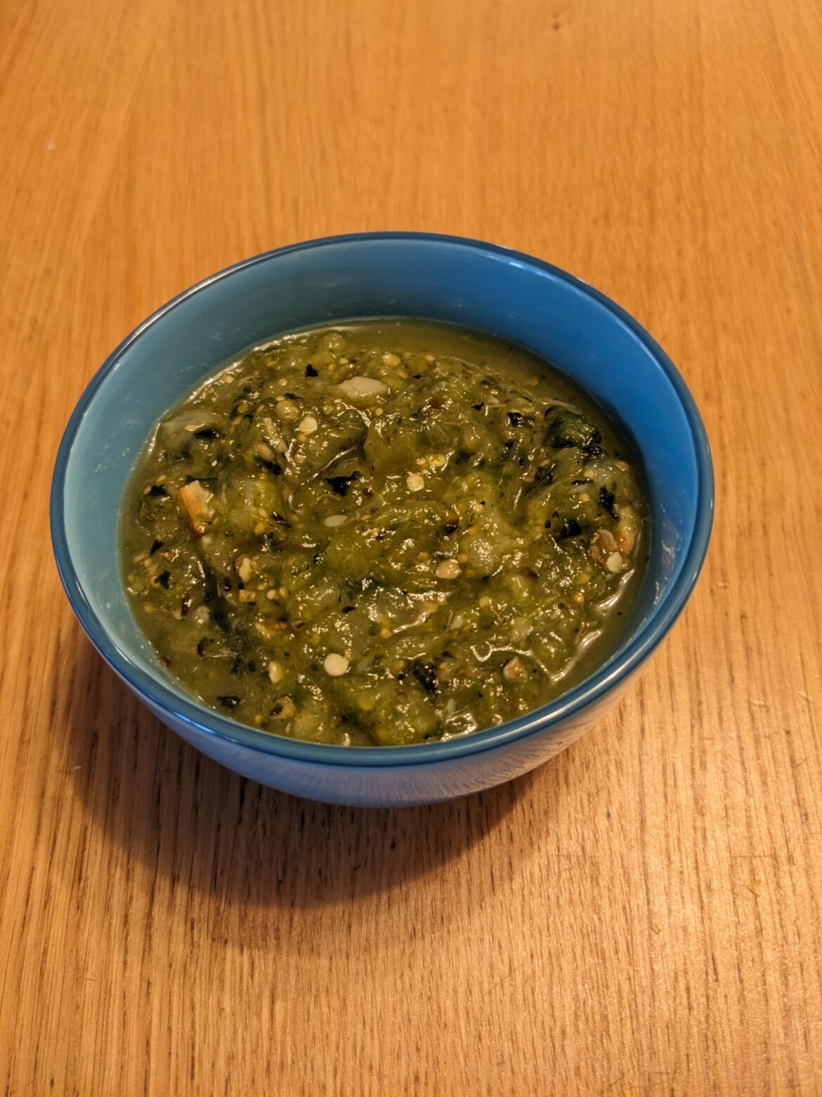 My first try at salsa verde