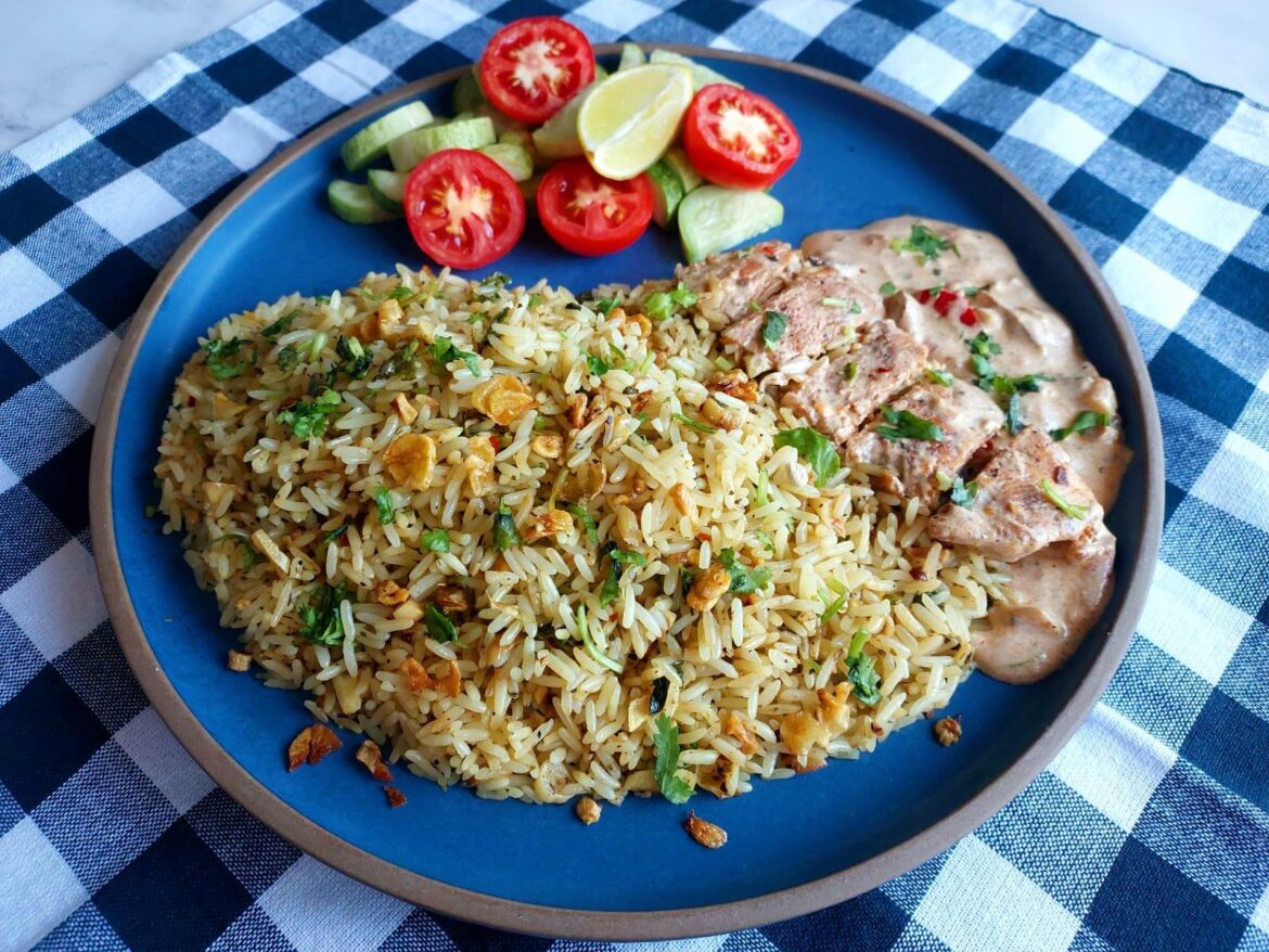 [OC] Herbed Butter Rice