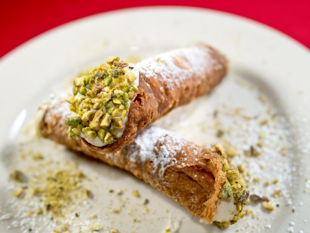 Cannoli at LoCoco's Cucina Rustica, in Santa Rosa, Calif., on September 24, 2013. (Alvin Jornada / The Press Democrat) 