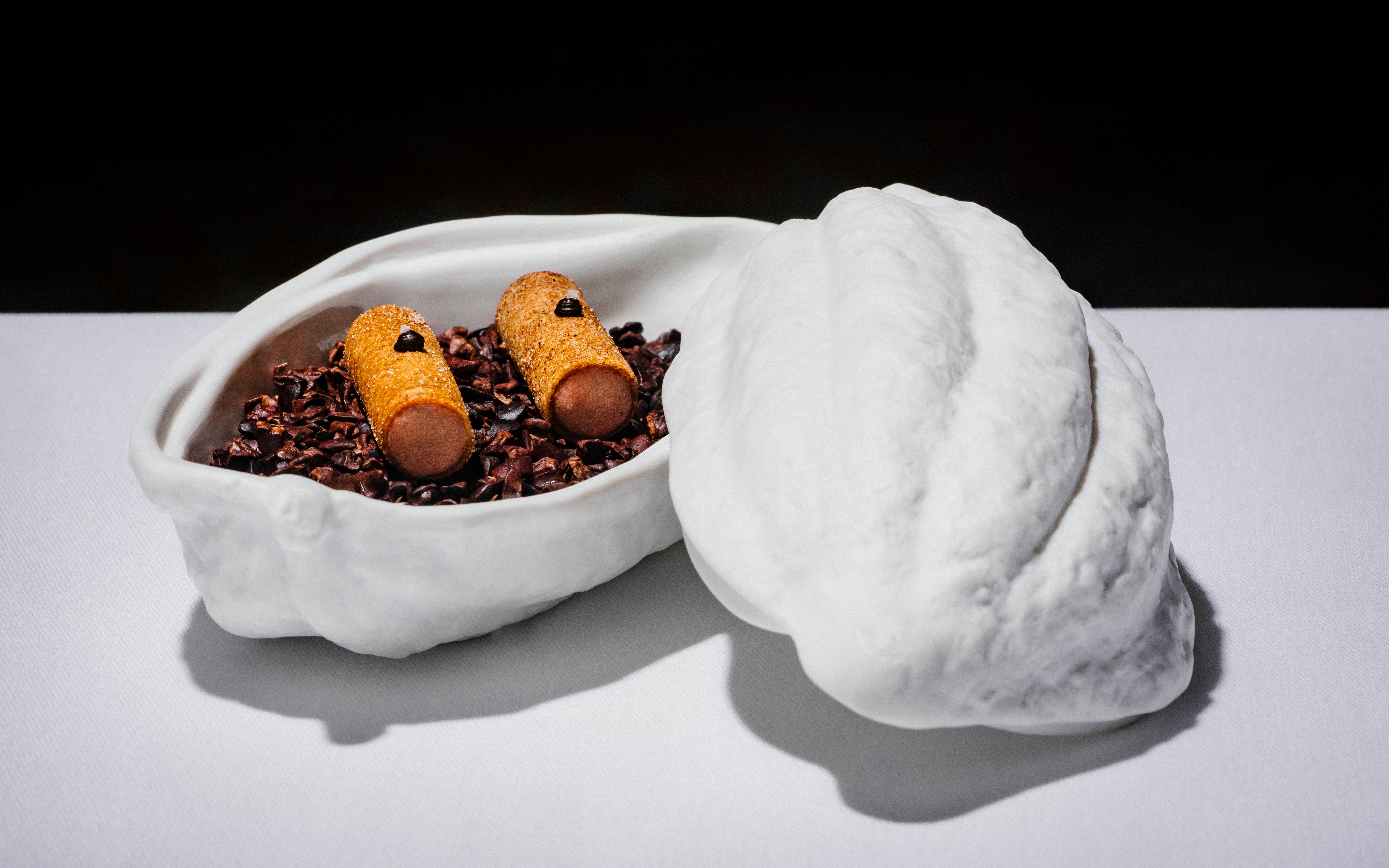 Addison's chicken liver churro