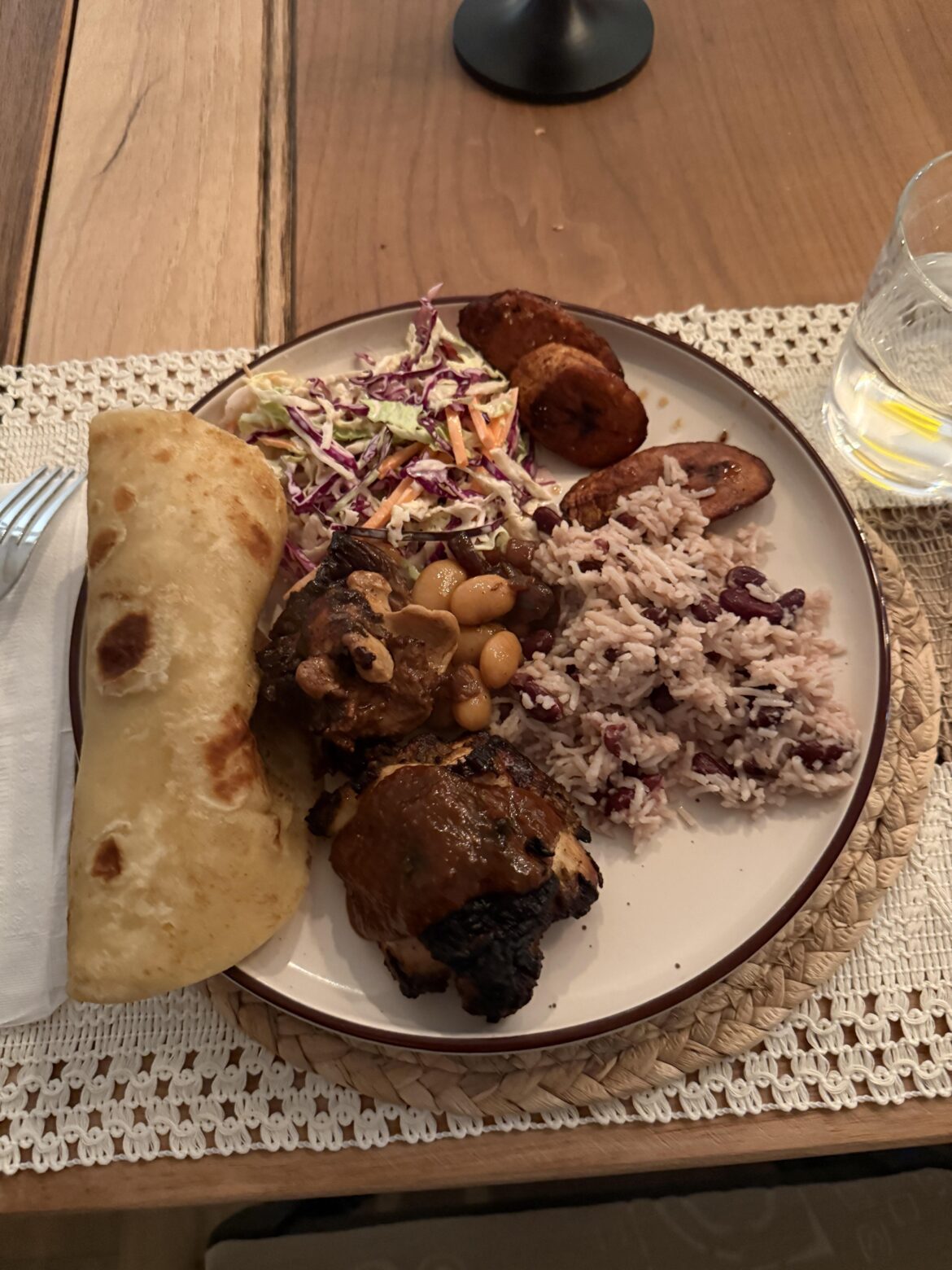 [Homemade] Tried my hand at Caribbean / Jamaican