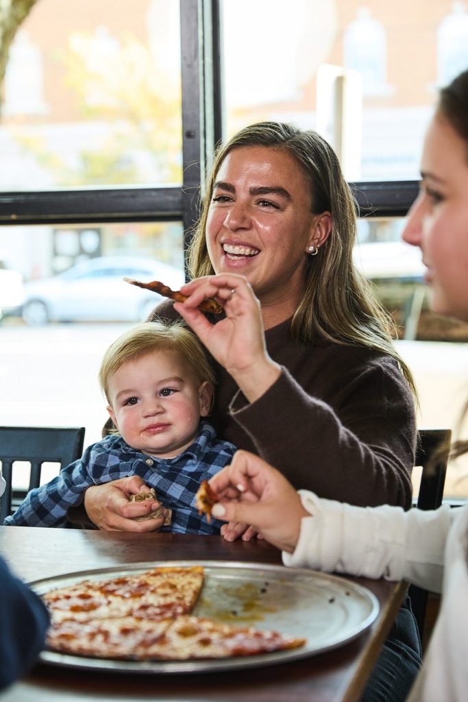 Customers at Colony Grill