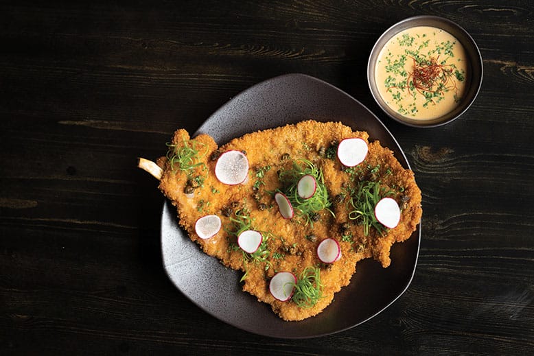 An entrée at pastaRAMEN in Montclair