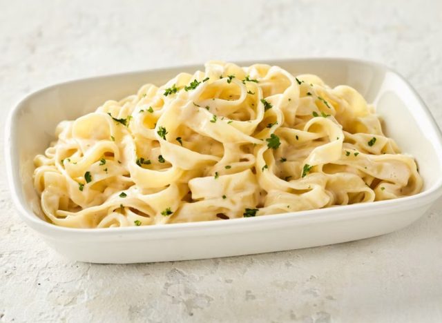plate of Fettuccini alfredo from Carrabba's