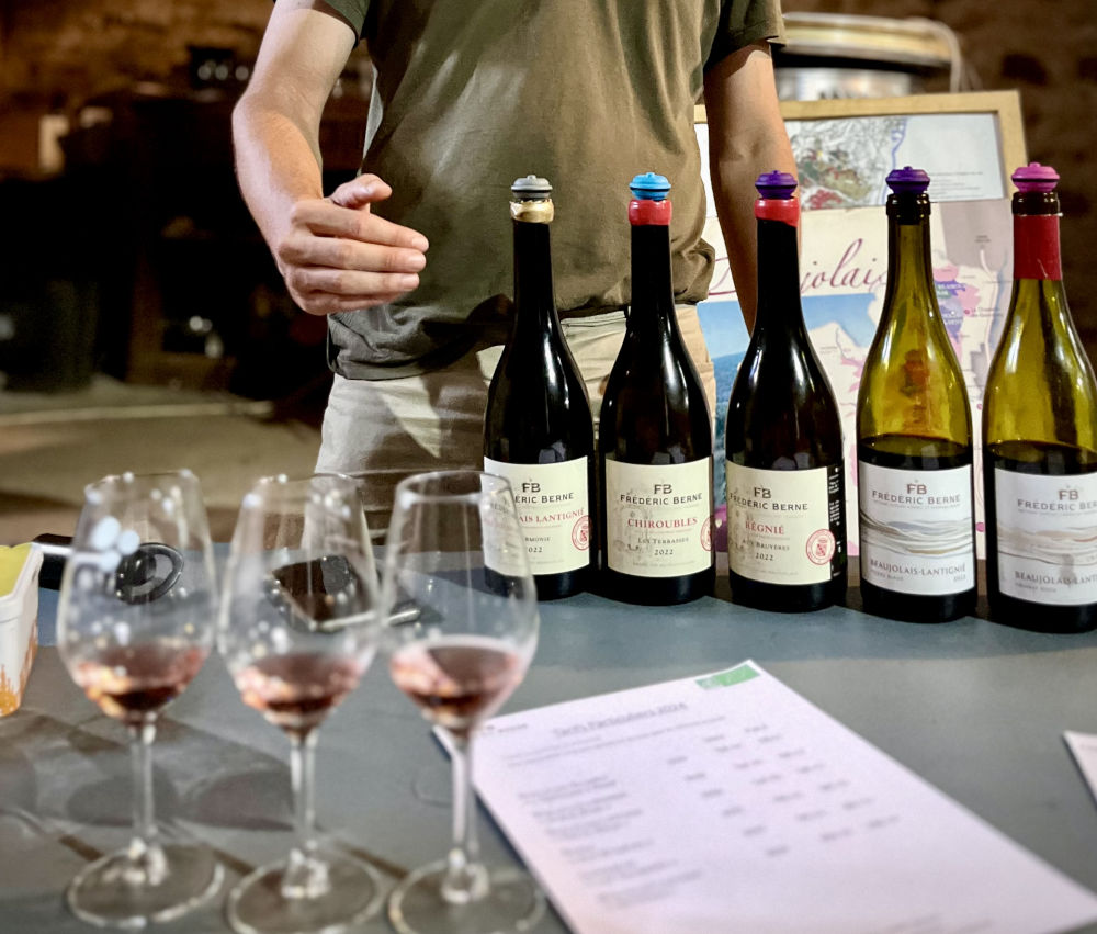 Frédéric Berne wine selection