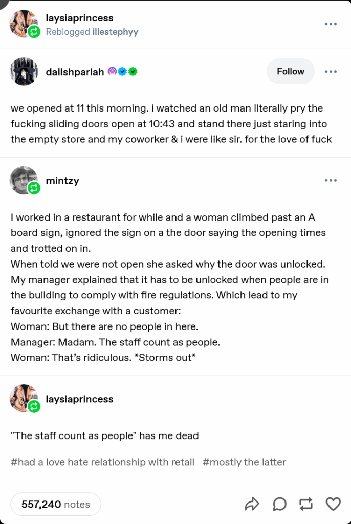 dishies are people, too