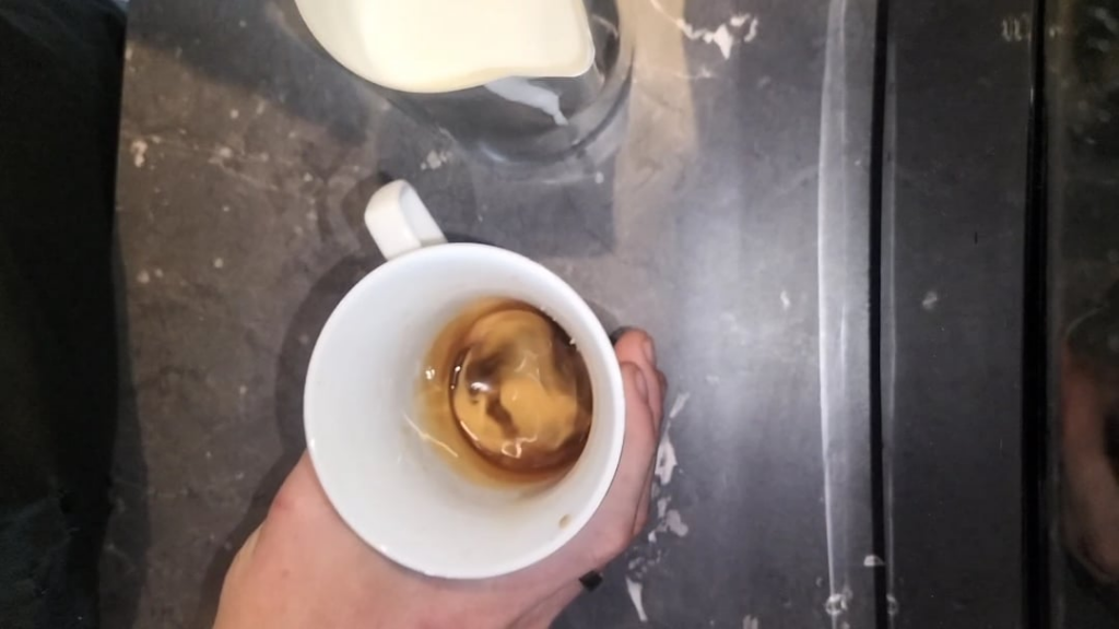 Latte art at home