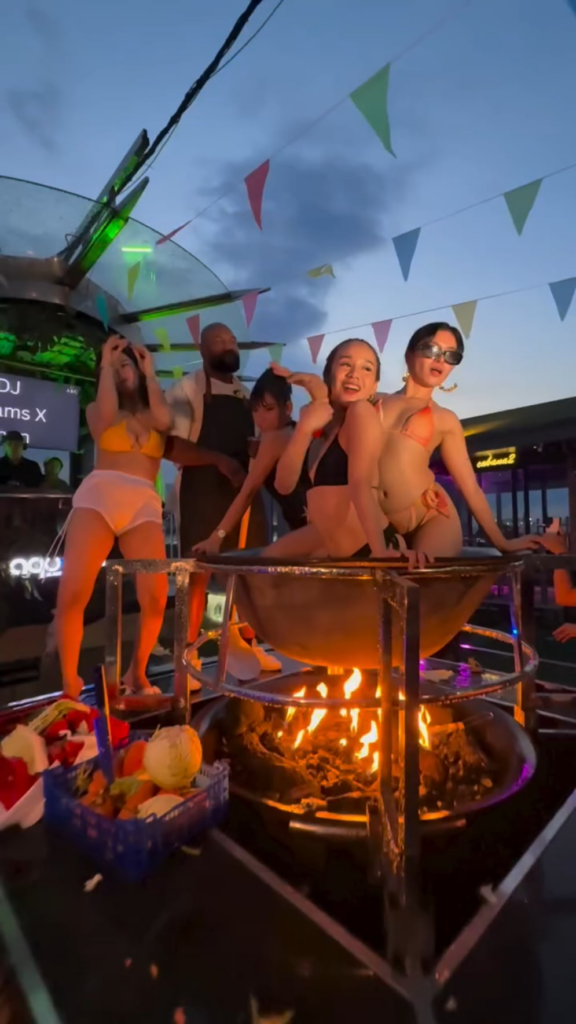 Making soup with people in it