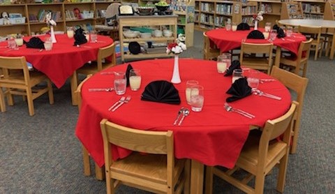 Formally set table