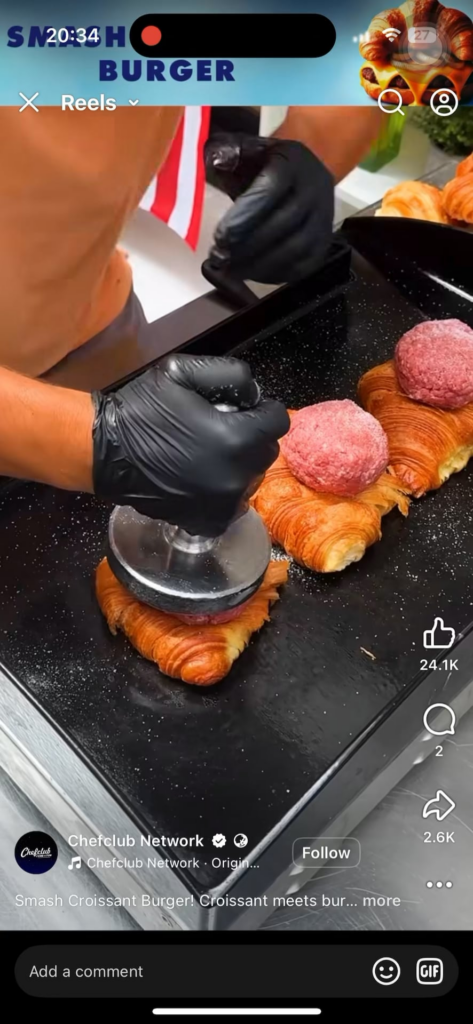 I don’t even know what to say. It is heart-broken to see perfectly normal croissants being crushed like this.